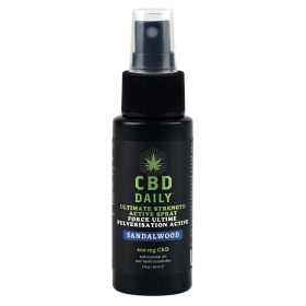 CBD Daily Ultimate Strength Spray Sandalwood 2oz