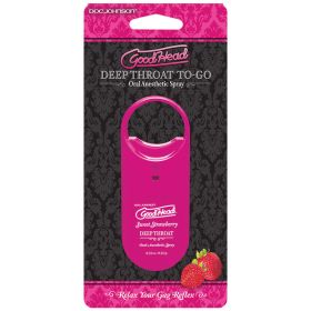 GoodHead Deep Throat Spray To Go Strawberry