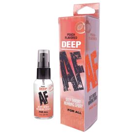 Deep AF Deep Throat Spray Peach