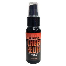 Cheef Relief Throat Spray Cinnamon 1oz