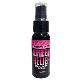 Cheef Relief Throat Spray Strawberry 1oz