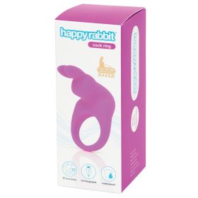 Happy Rabbit Rechargeable Cock Ring Purple