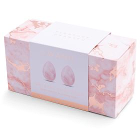 Le Wand Crystal Yoni Eggs Rose Quartz
