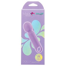 Maia Vibelite Dolly Rechargeable Silicone Mini Wand Purple