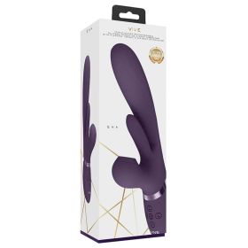 Vive Thrusting G Spot Flapper Air Wave Stimulator Purple