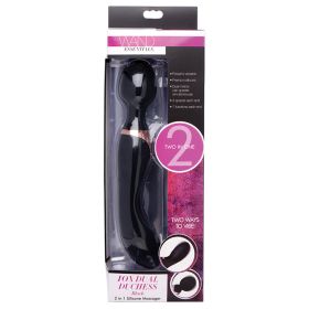 Wand Essentials 10X Dual Duchess 2 in 1 Silicone Massager